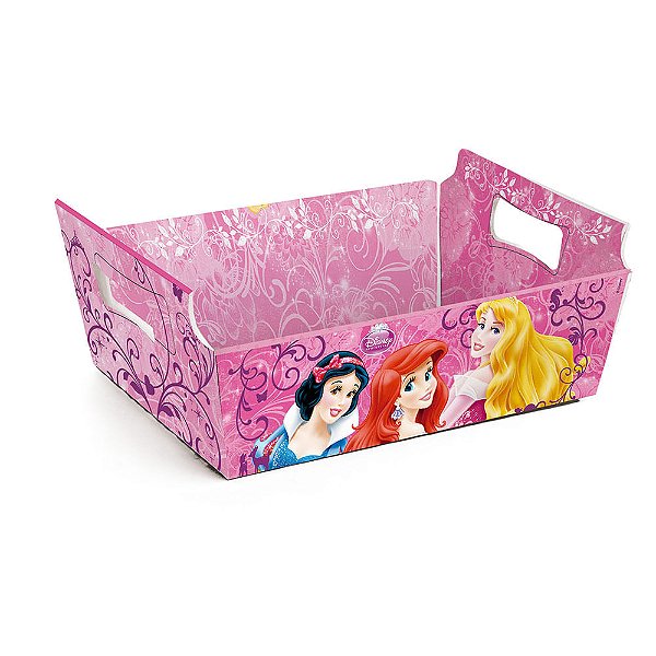 Cesta de Cartão Princesas Arabesco PP 14,5X10X5 - 10 Un