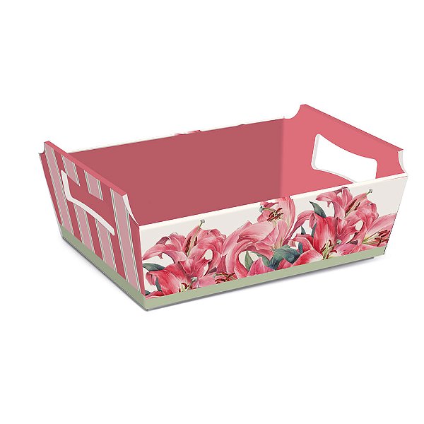 Cesta de Cartão Ruby G 32X24X11