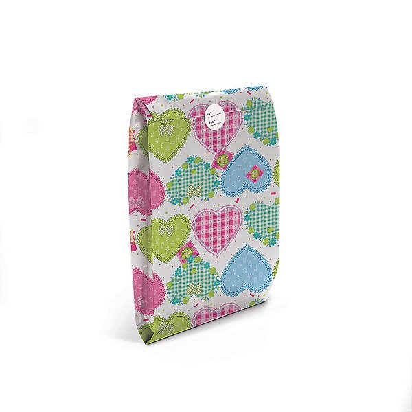 Envelope Patchwork 18X13,5X3 - 25 Un