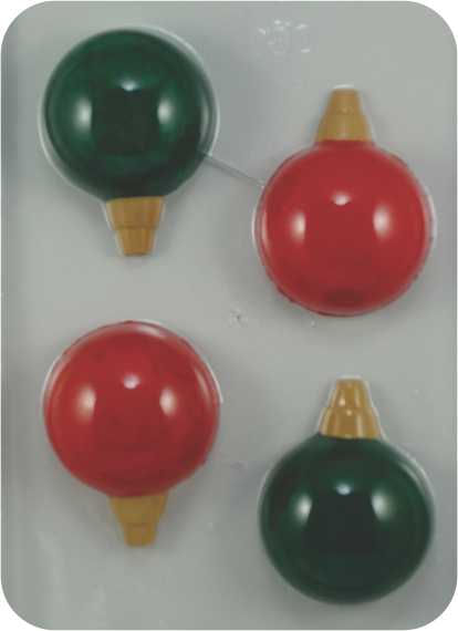 Forma Bola Natal - 10 Un