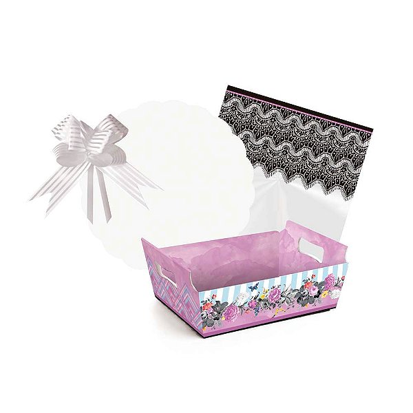 Kit Cesta Antonietta P 18X13X7,5
