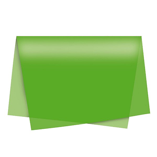 Papel Seda Neon Verde 49X69 - 50 Un