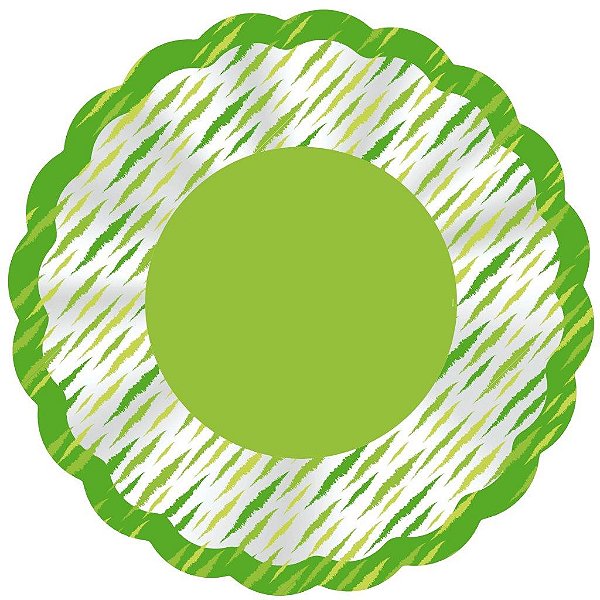Poli Redondo Veneza Verde 48cm - 50 Un