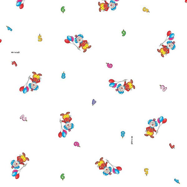 Saco Decor Little Clown 15X29 - 50 Un