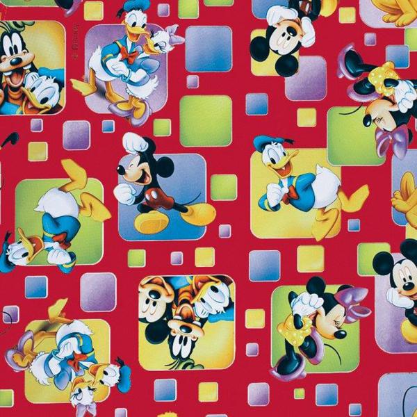 Saco 10X14 Familia Disney Cereja - 100 Un