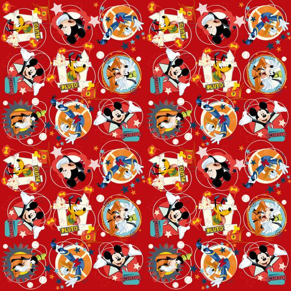 Saco 15X22 Disney Fun Vermelho - 100 Un