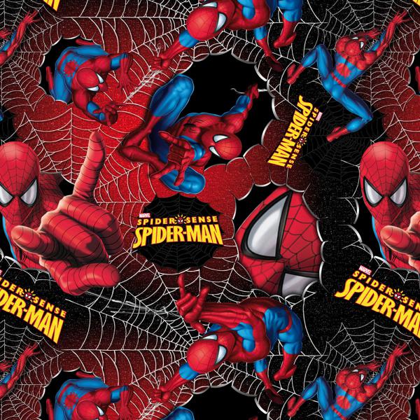 Saco 15X22 Spider Man Web - 40 Un