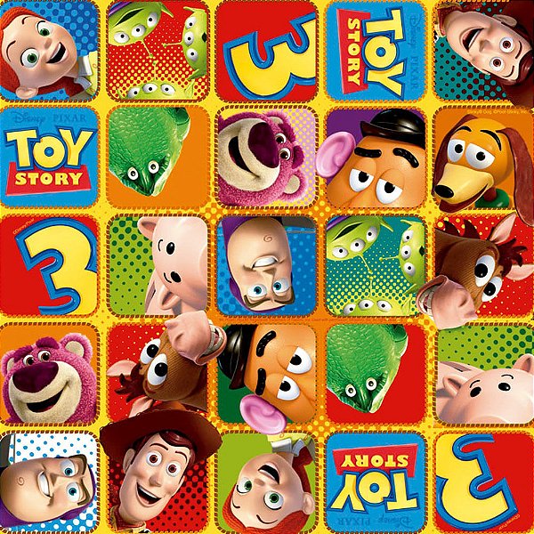 Saco 15X29 Toy Story 3 Quadrinhos - 100 Un