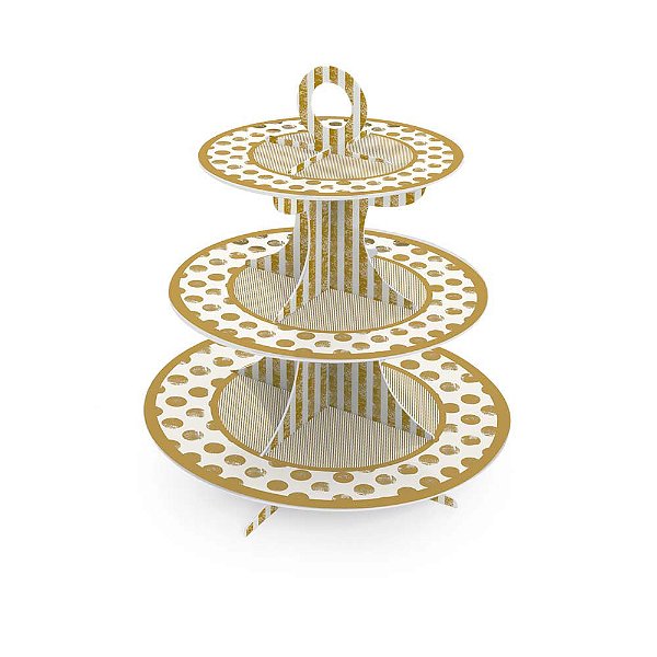 Suporte para Doces/Cupcakes 3A Shine 30X35
