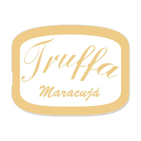 Etiqueta Truffa Maracuja Ouro Rolo - 100 Un