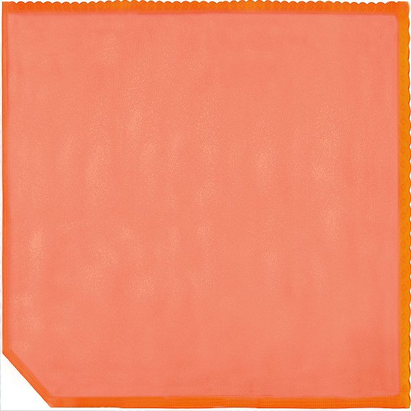 Express Tecido com Bordado Laranja 35X35 - 10 Un