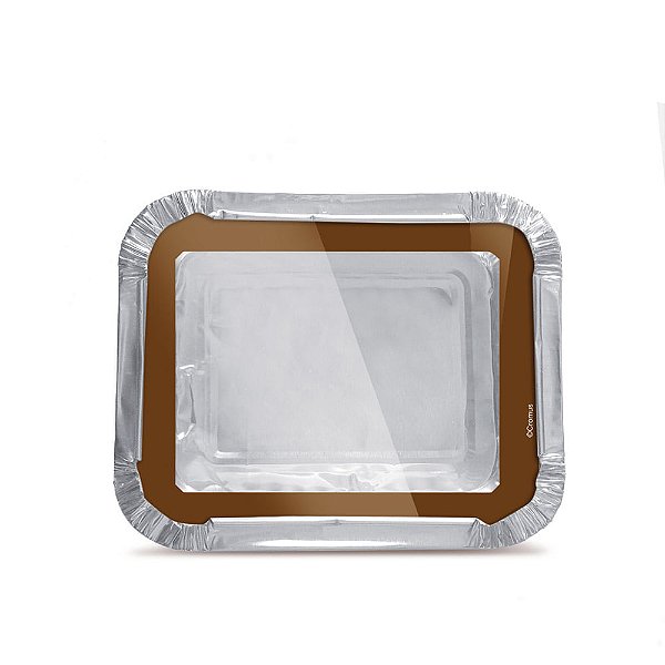 Marmitinha Acetato Marrom M 8,5X6,5X2,5 - 12 Un