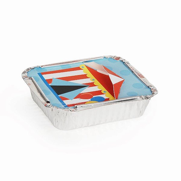 Marmitinha Circus M 8,5X6,5X2,5 - 12 Un