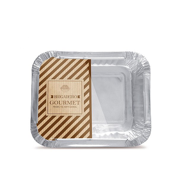 Marmitinha Gourmet Clássico M 8,5X6,5X2,5 - 12 Un