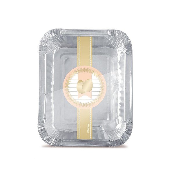 Marmitinha Ovos de Ouro M 8,5X6,5X2,5 - 12 Un
