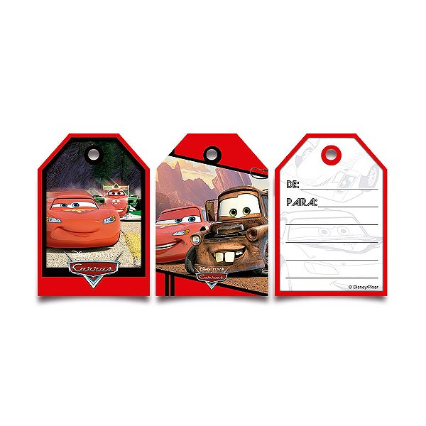 Tags de Para Cars 4,5X6,5 - 12 Un