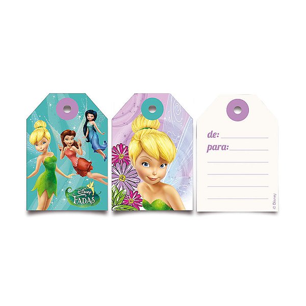 Tags de Para Fadas 4,5X6,5 - 12 Un