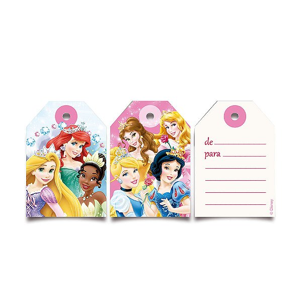 Tags de Para Princesa Elegancia 4,5X6,5 - 12 Un