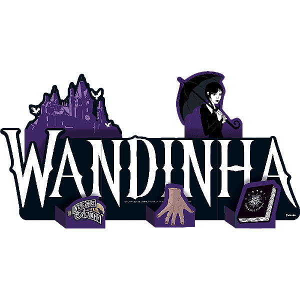 Enfeite Especial De Mesa Wandinha