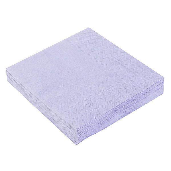 Guardanapo 32 Cm X 32 Cm Lilas - Silverplastic - 20 Un