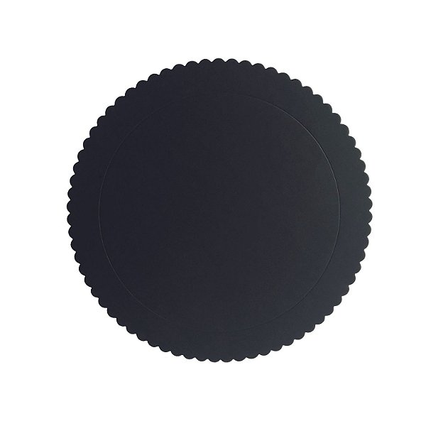 Cakeboard 18cm Preto - Silverplastic