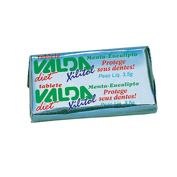 Tablet Valda 6 Unidades Sabor Mentol