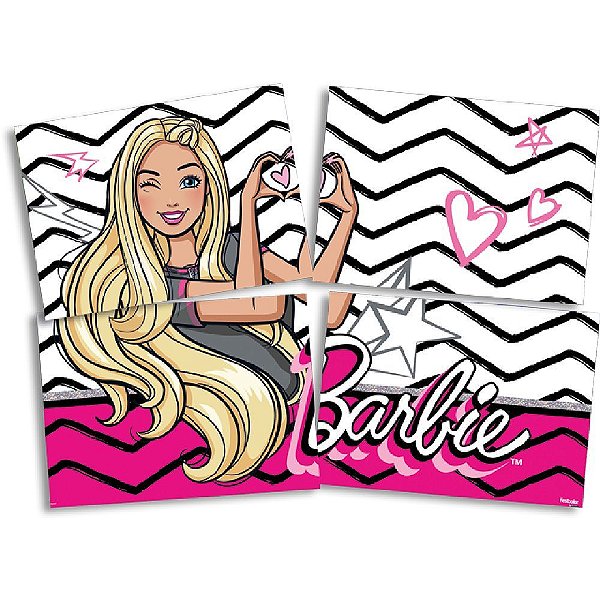 Painel Decorativo Festa Barbie - Festcolor - 1 Un