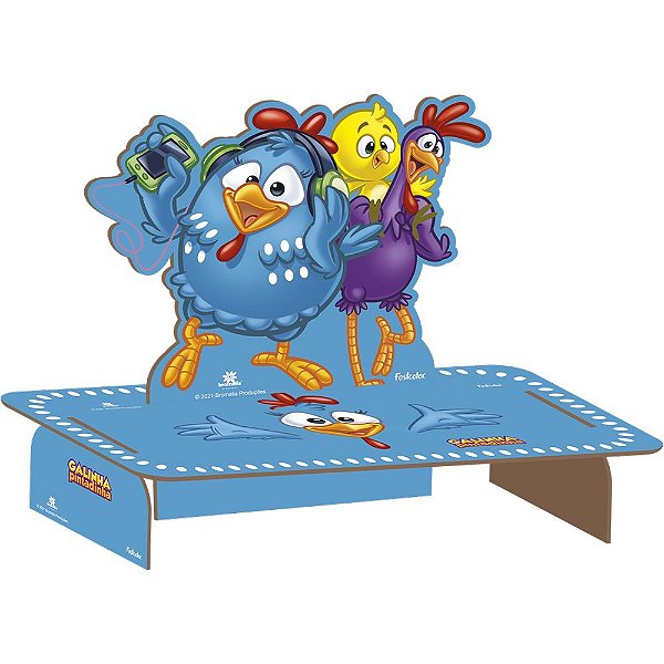 MDF Suporte para Doces Galinha Pintadinha - Festcolor - 1Un