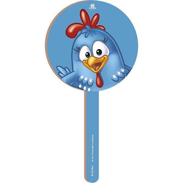 MDF Pick Decorativo Galinha Pintadinha - Festcolor - 1Un