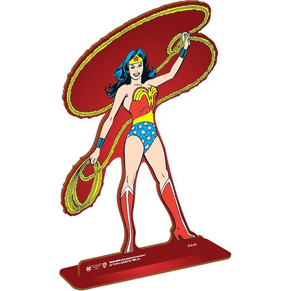 MDF Personagem G Mulher Maravilha - Festcolor - 1Un