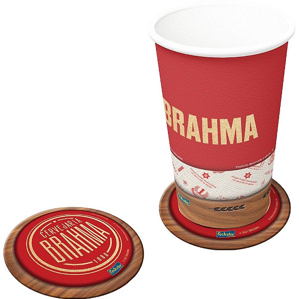 Porta Copos Brahma - Festcolor - 08Un