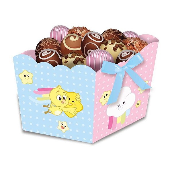 Cachepot Médio Galinha Pintadinha Candy  - Festcolor - 08Un