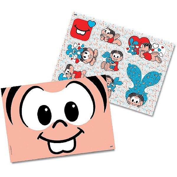Kit Decorativo Mônica Core - Festcolor - 1Un