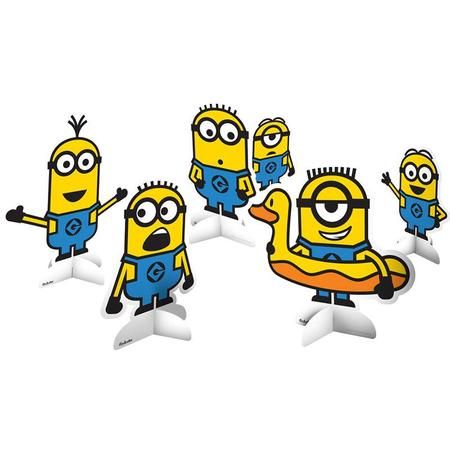 Decoração de Mesa Minions - Festcolor - 08Un