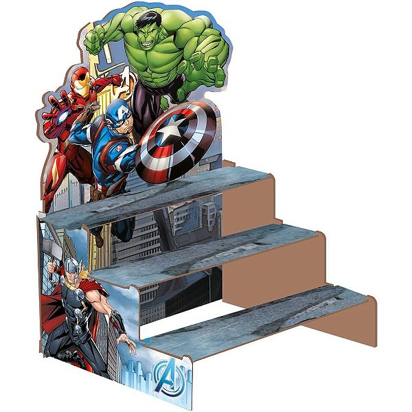 MDF Escada para Doces Avengers - Festcolor - 1Un