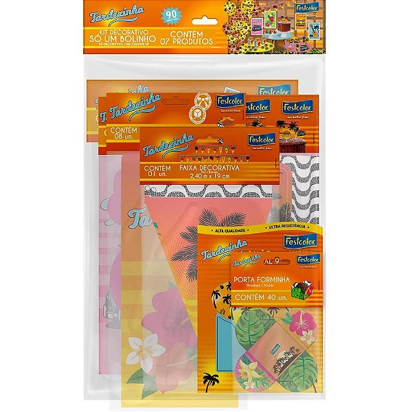 Kit Só um Bolinho Tardezinha - Festcolor - 1Un