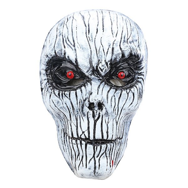 Máscara Crânio Fantasma Sombrio Halloween - Cromus - 1 Un