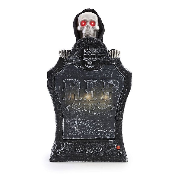 Lápide Alfredo para Decoração de Halloween - Cromus - 1 Un