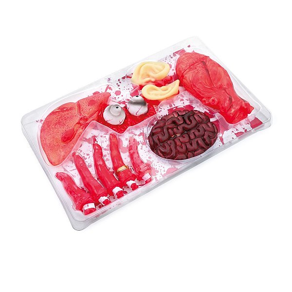 Órgãos com Sangue para Decoração de Halloween - Cromus - 1 Un