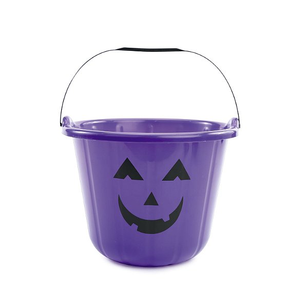 Baldinho Halloween Roxo 17,5cm - 1 Un