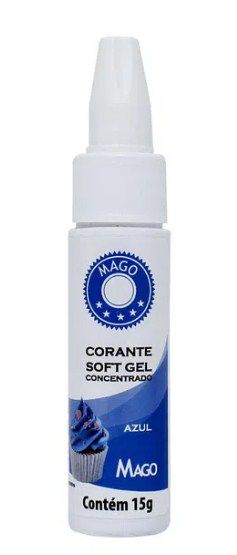 Corante SoftGel - Azul - 15g - Mago