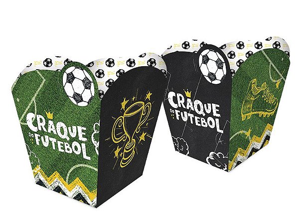 Cachepot Papel Festa Futebol 08 Unidades - Regina