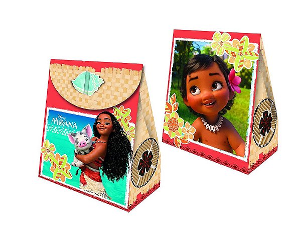 Caixa Leiteira Festa Moana - 8 Unidades - Regina