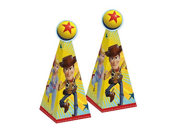 Caixa Cone Festa Toy Story - 8 unidades - Regina