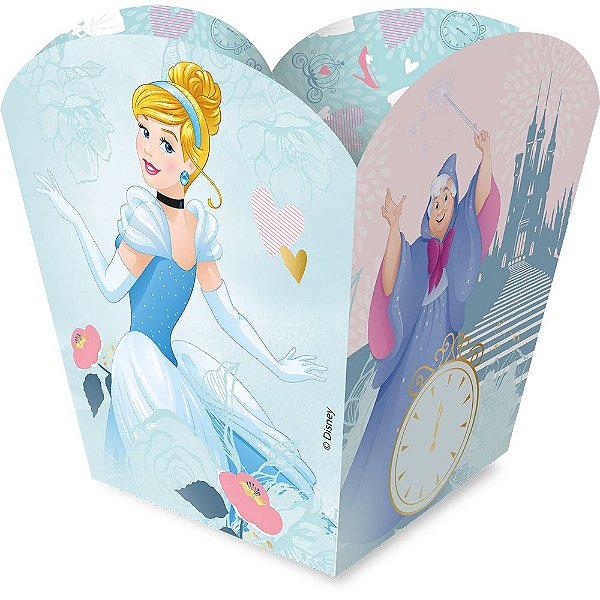 Cachepot Festa Cinderela - 04 unidades - Regina