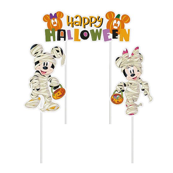 Kit Bolo Halloween Disney - Cromus - 1 PC