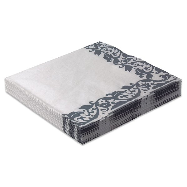Guardanapo Estampado - Silver Plastic - 20 Un