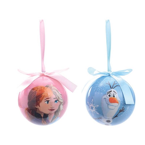 Bola Frozen Sortido 10cm - Jogo com 2 Peças