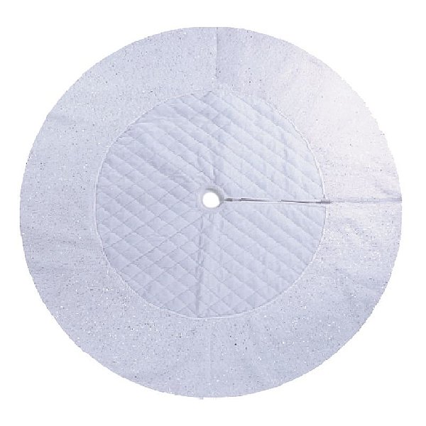 Saia Árvore 120cm Branco Tecido - 1 Un