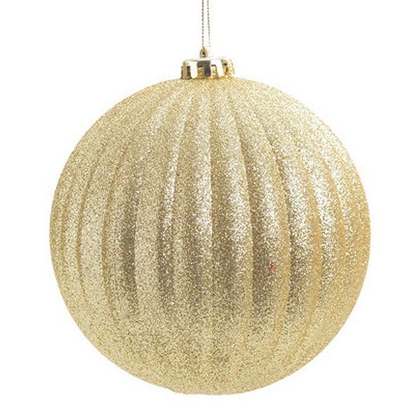 Bola Gomos Ouro 20cm - 1 Un